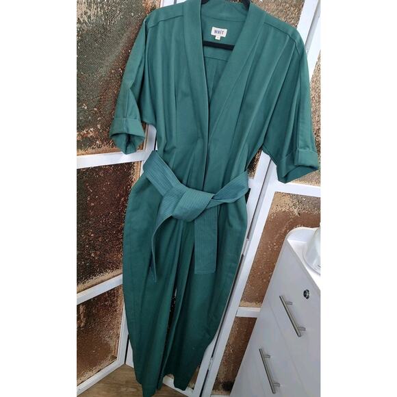 Whit Green Penny Jumpsuit Belt $450 Garmentory Structured Well Made - Picture 5 of 13